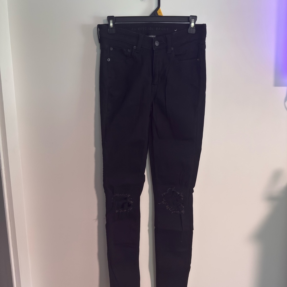 American Eagle Outfitters Black Skinny Jeans